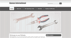 Desktop Screenshot of non-sparking-tool.com